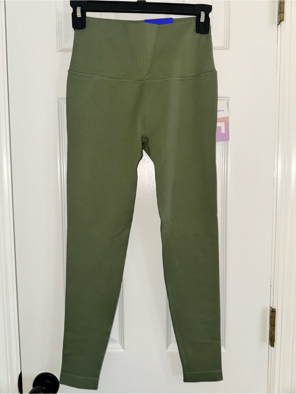 JoyLab Olive Green Seamless Leggings - Picture 5 of 6